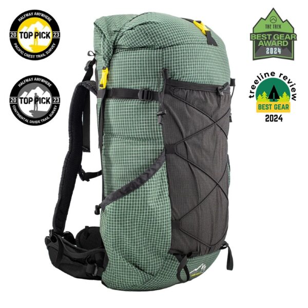 Award Winning ULA Circuit Main View: Halfway Anywhere 2023 PCT Survey Top Pick, Halfway Anywhere 2023 CDT Survey Top Pick, The Trek Best Gear Award 2024, Treeline Review Best Gear Award 2024