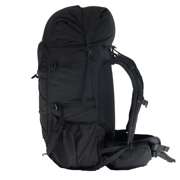 The left side view of a ULA Camino Travel Pack