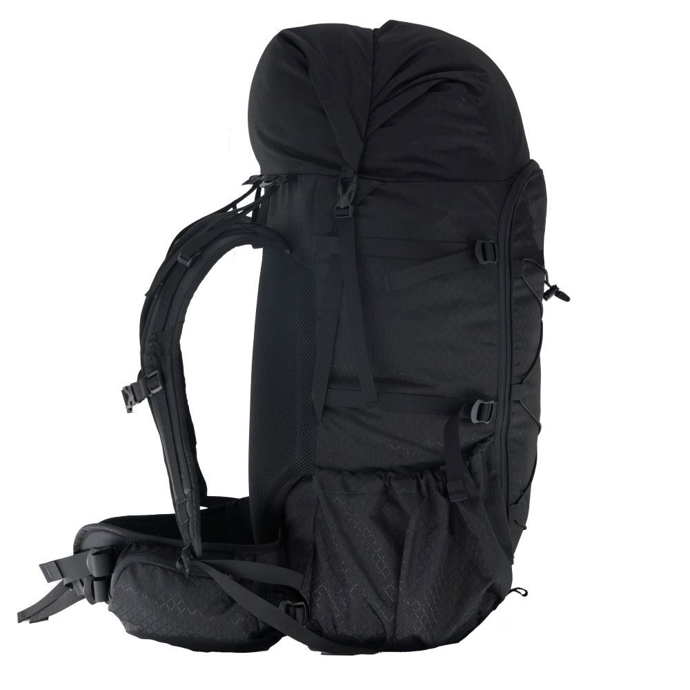 The right side view of a ULA Camino Travel Pack