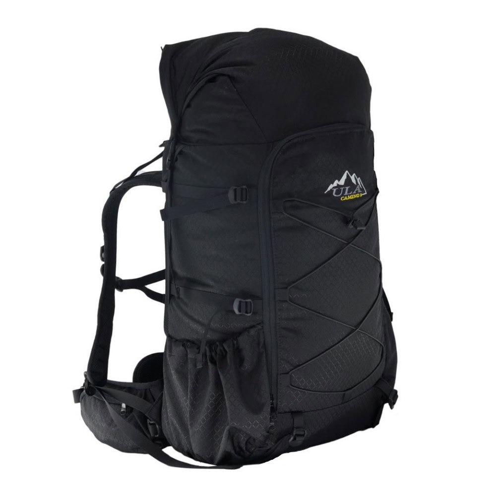 A 3/4 side view of the 2025 ULA Camino. It is all black.