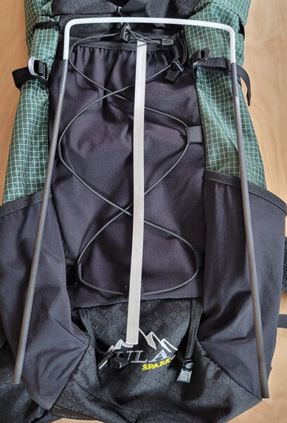 An image showing the internal frame structure in the Kid's Spark