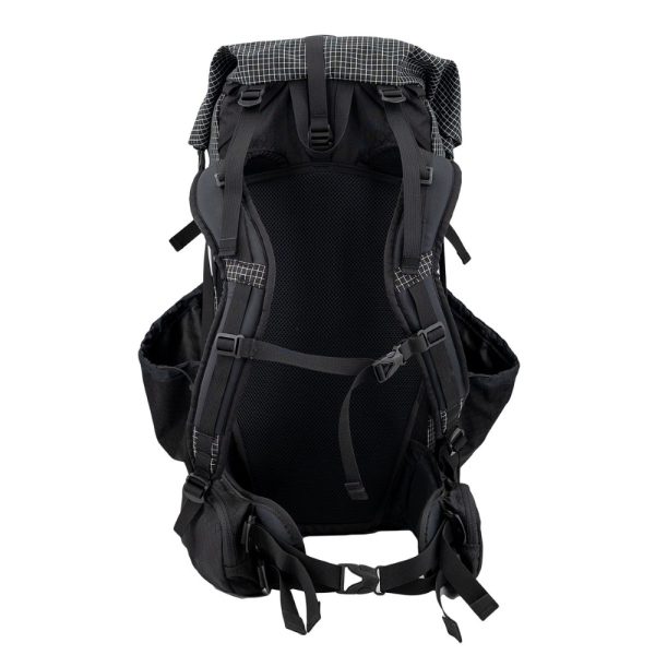 ULA Circuit SV Back View showing back frame, shoulder straps, and hipbelt