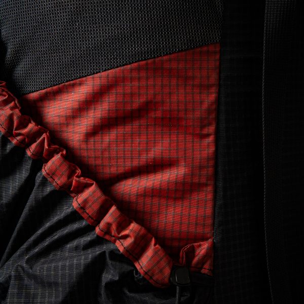 A Nexus detailed view showing the deep red color of the Dark Chili UltraGrid