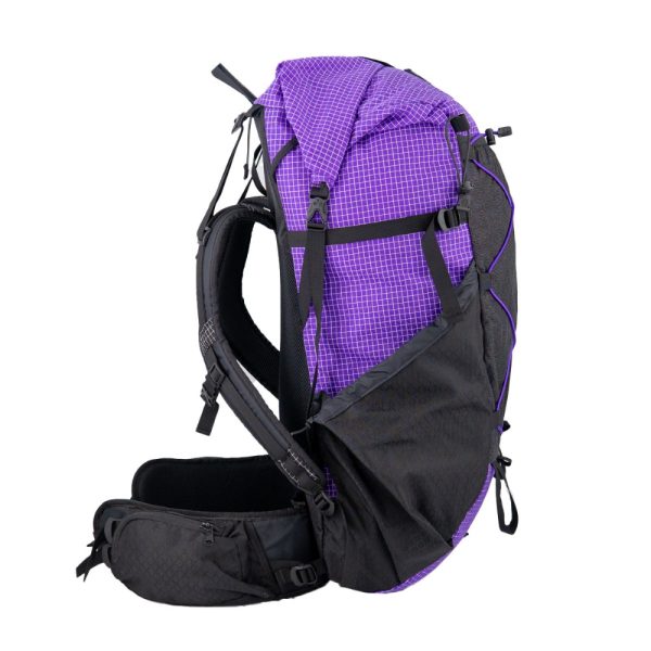 Left side view of a 2025 ULA Catalyst in Purple robic.
