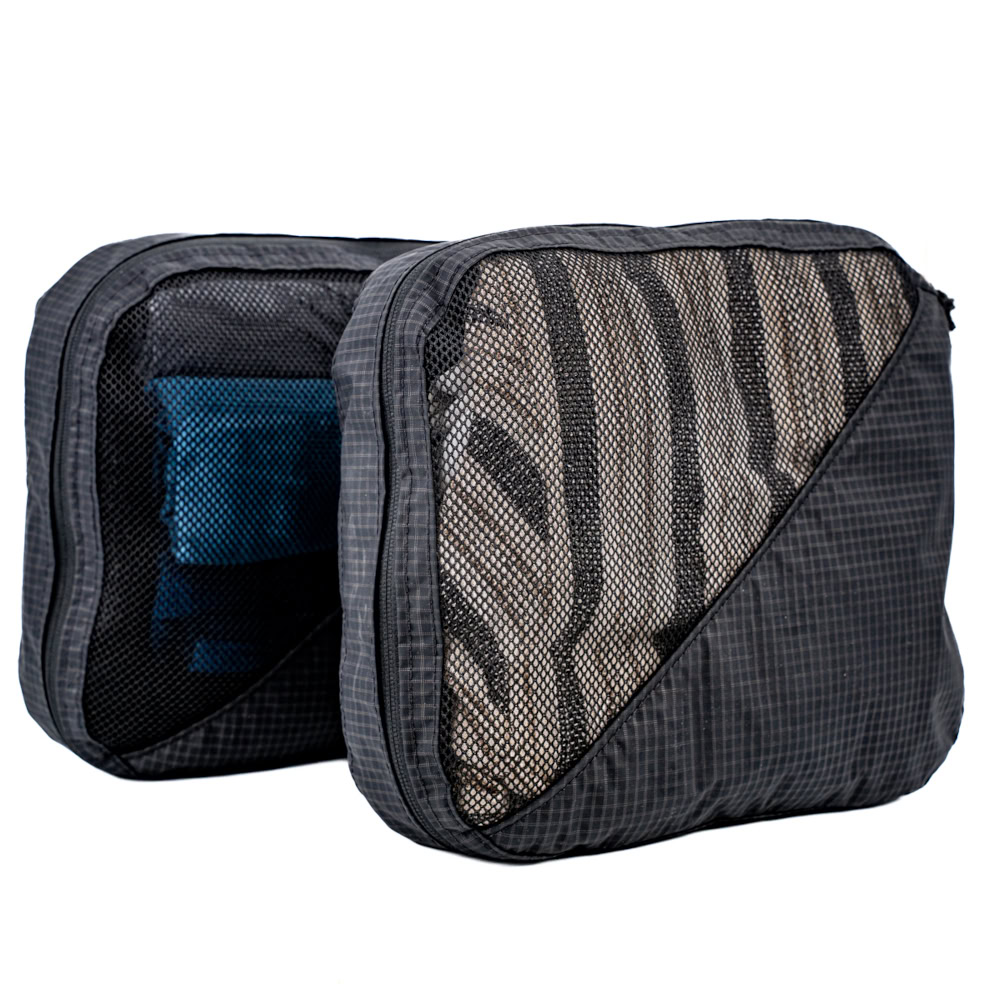 ULA 30L Packing Cubes are designed for seamless organization inside your 30L Dragonfly. 30L Bundle comes with 2 large cubes.