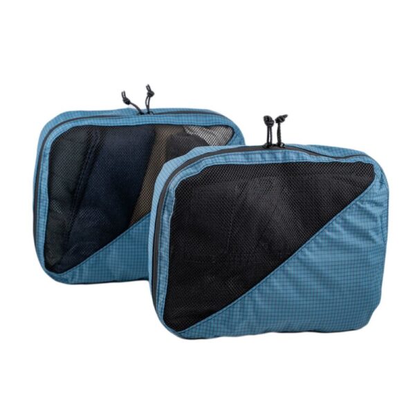 ULA 30L Packing Cube Bundle in Smoke Blue. Bundle contains 2 large cubes.