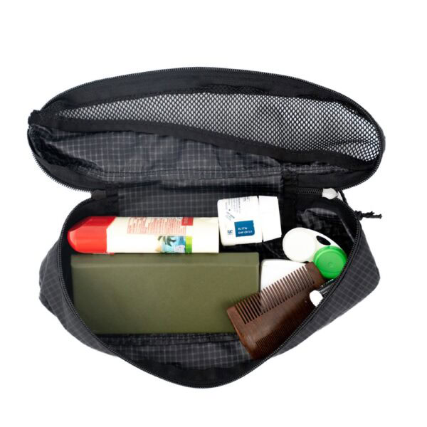 Small Packing Cube Unzipped holing contact case, deoderent, other personal products
