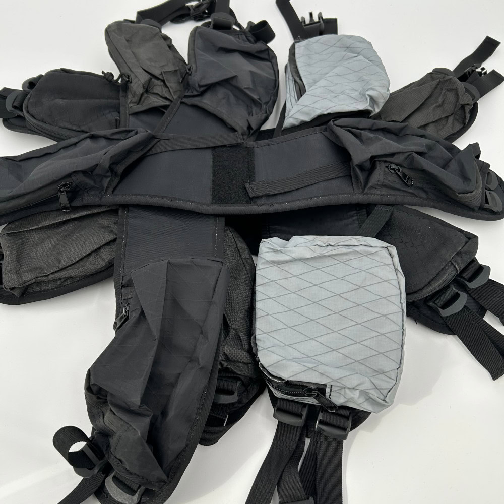 Pile of lightly used demo hipbelts